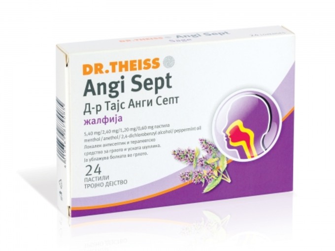 Angisept Radio Commercial  - Natusana Macedonia